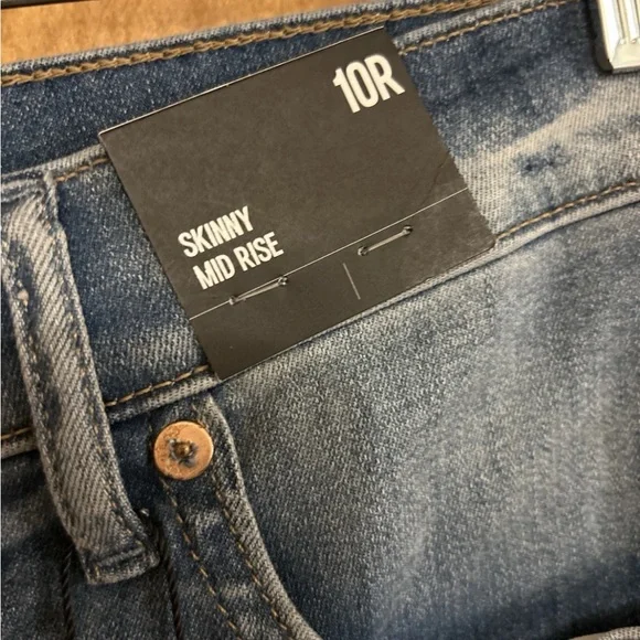 Women’s Express Mid Rise Skinny Jeans Size 10R NWT - Picture 3 of 4